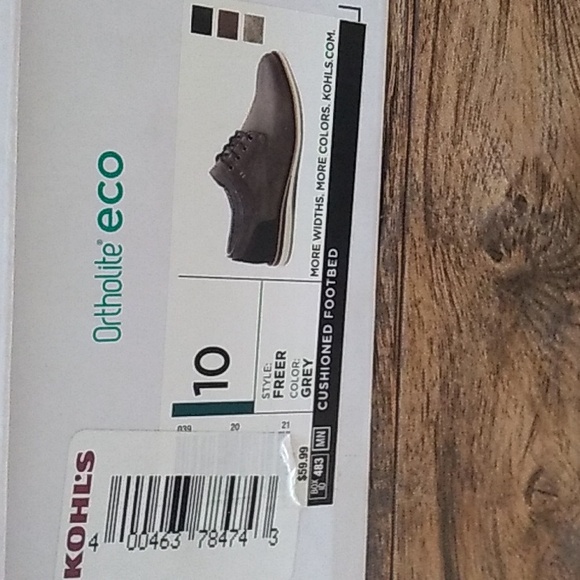 NEW in box Sonoma Goods For Life with Ortholite comfort foam insoles size 10 - Picture 8 of 8